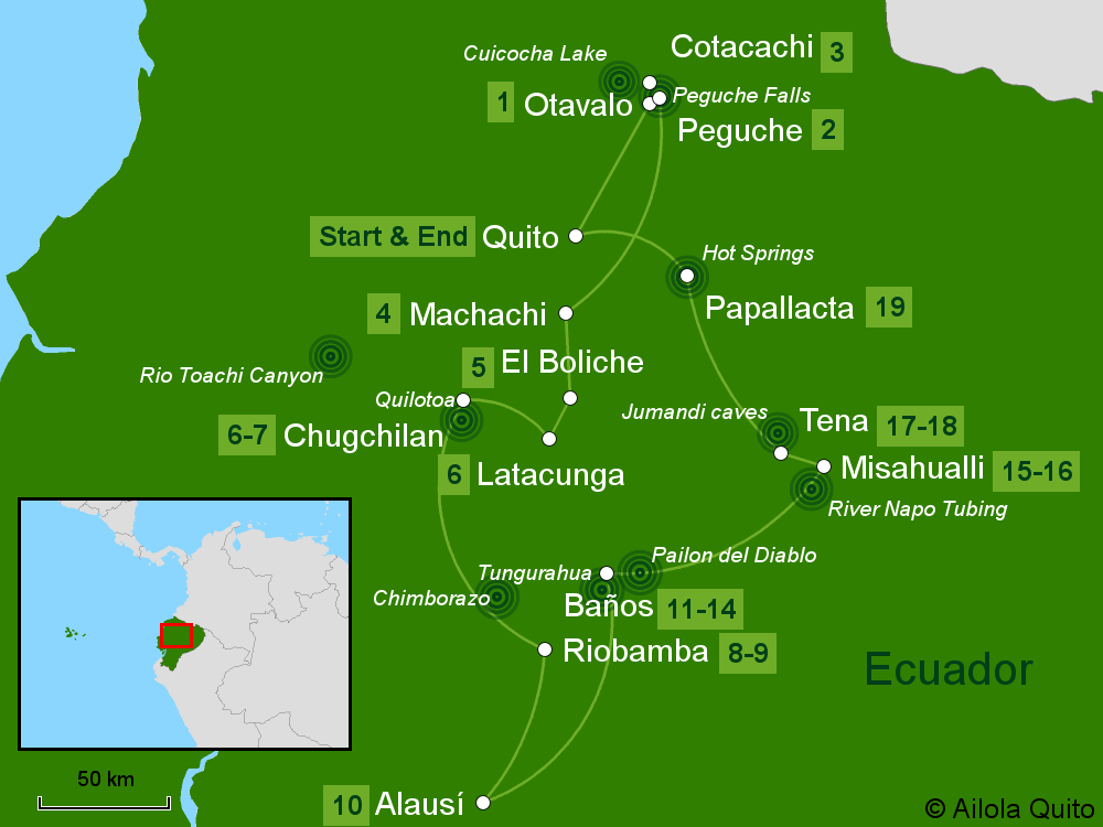 ecuador tour plan